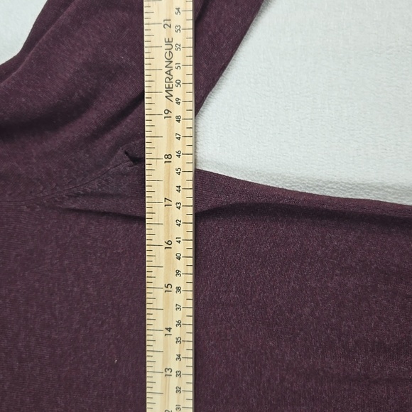 H&M Basic Women's Deep Purple Crew Neck Sweater - Picture 5 of 7